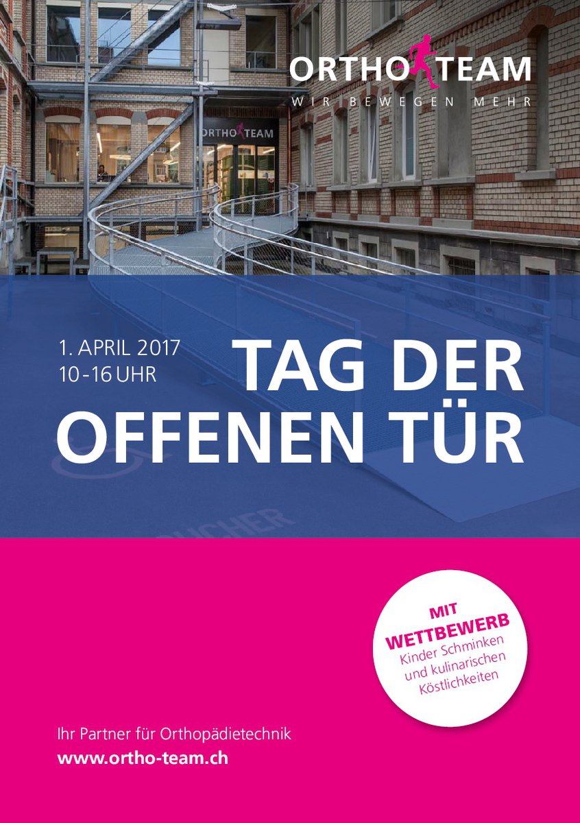 Tag der offenen Tür ORTHO-TEAM Partner AG Winterthur