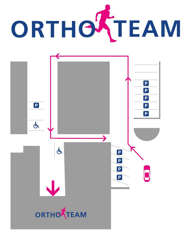 Fahren Sie bequem mit dem Auto zum ORTHO-TEAM Winterthur