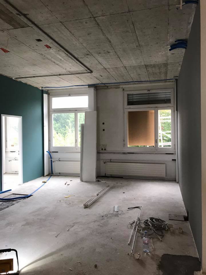 Umbau am neuen Zürcher Hauptstandort