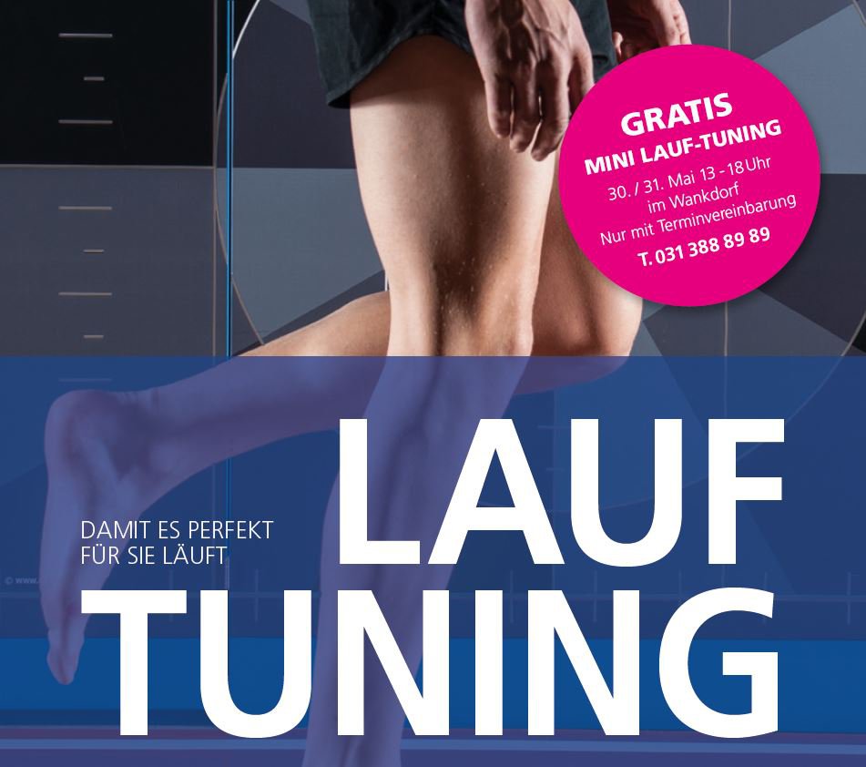 Gratis MINI LAUF-TUNING in Bern