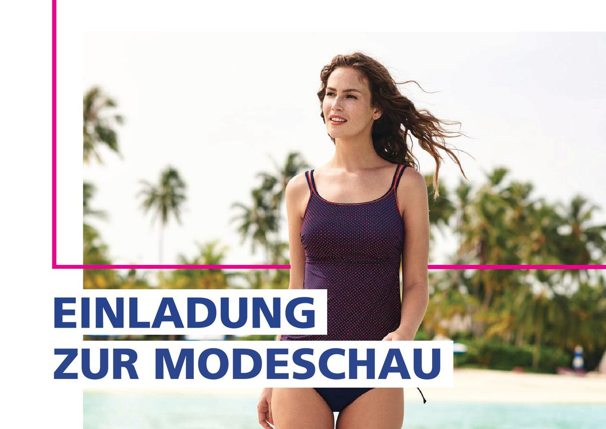 Einladung Modeshow Luzern