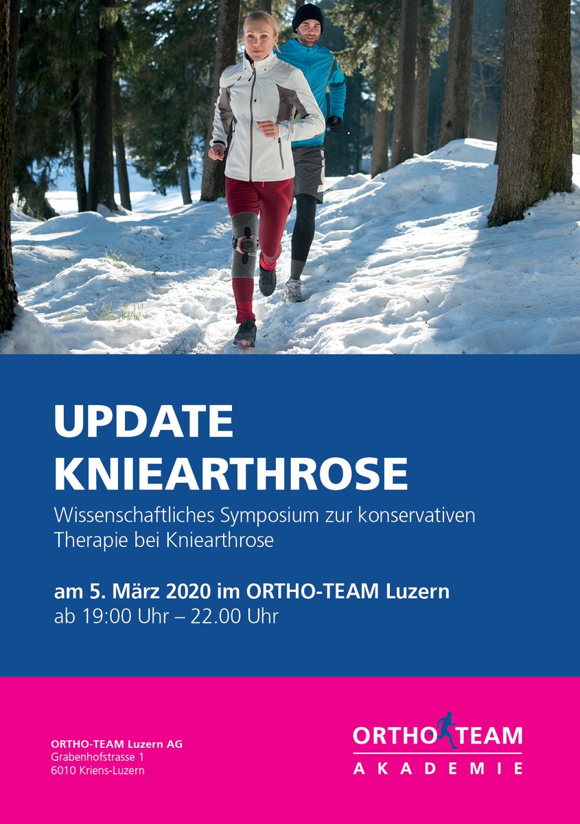 Zentralschweizer Expertentreff Update Kniearthrose