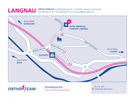 Standort ortho-team.ch - Langnau im Emmental