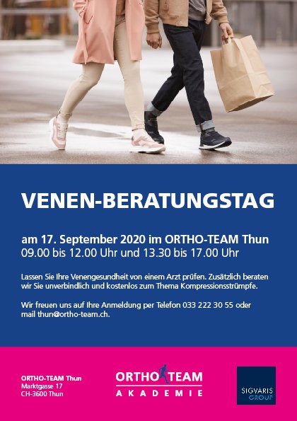 Venen Beratungstag Thun