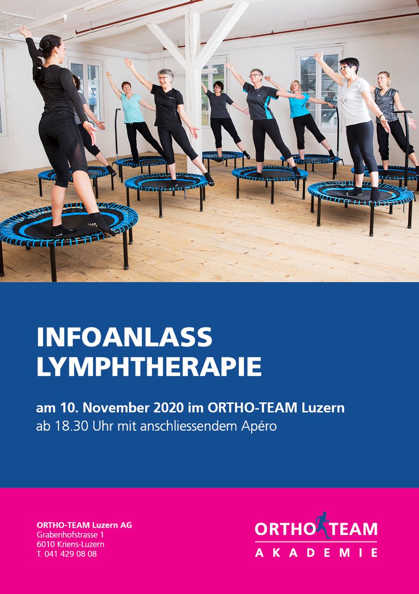 Infoanlass Lymphtherapie