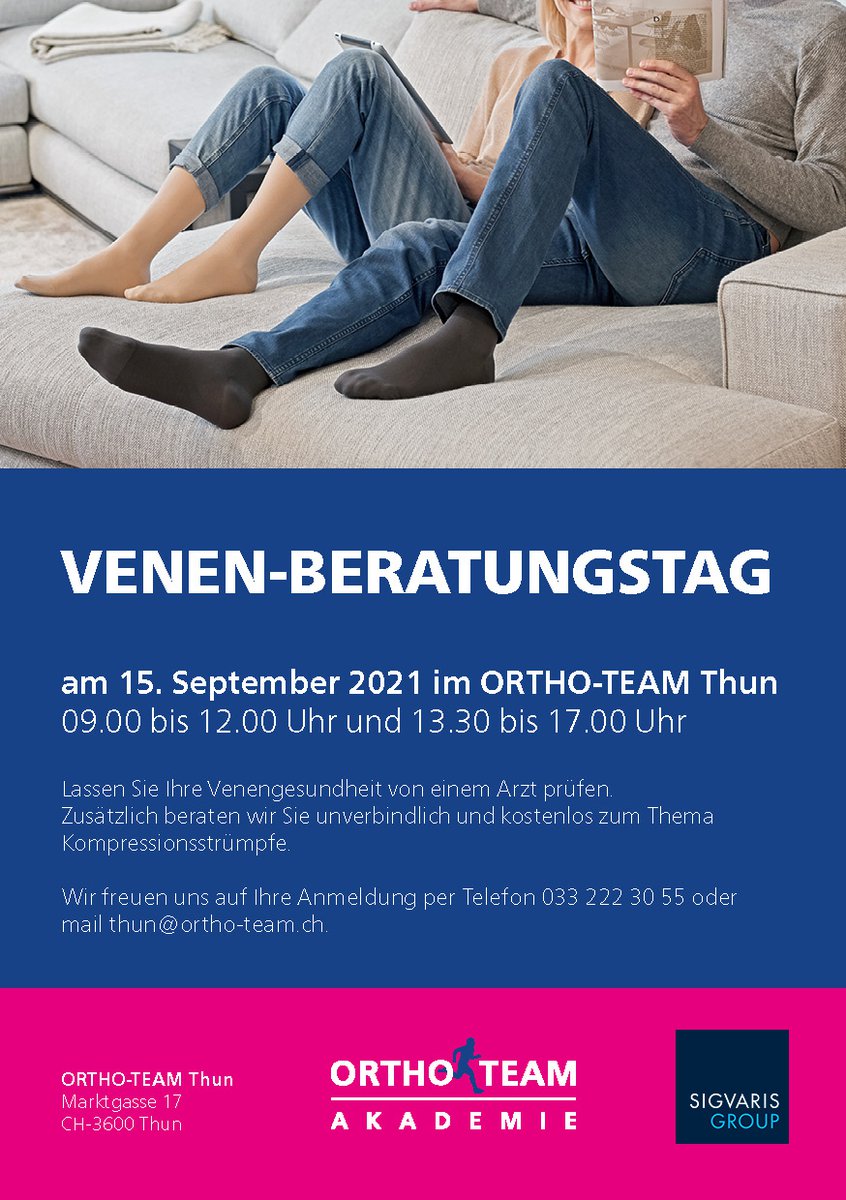 Venen Beratungstag Thun