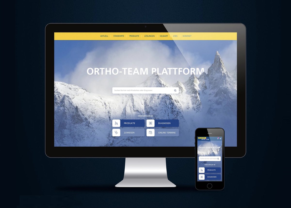 Neue 360° ORTHO-TEAM Plattform