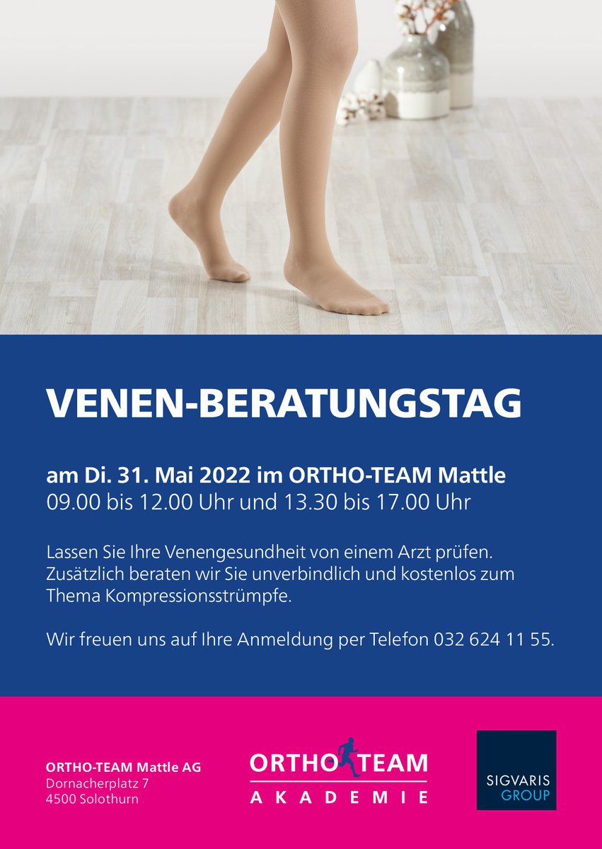 Venen Beratungstag Solothurn