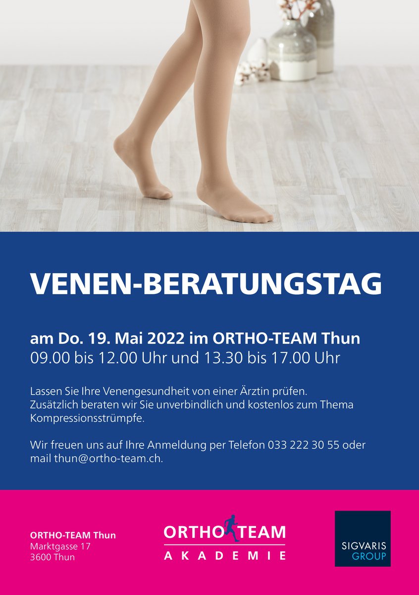 Venen Beratungstag Thun