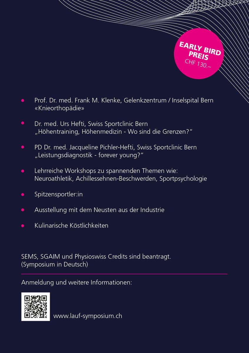 Die Zukunft des Laufens am Laufsymposium 2024 in Bern