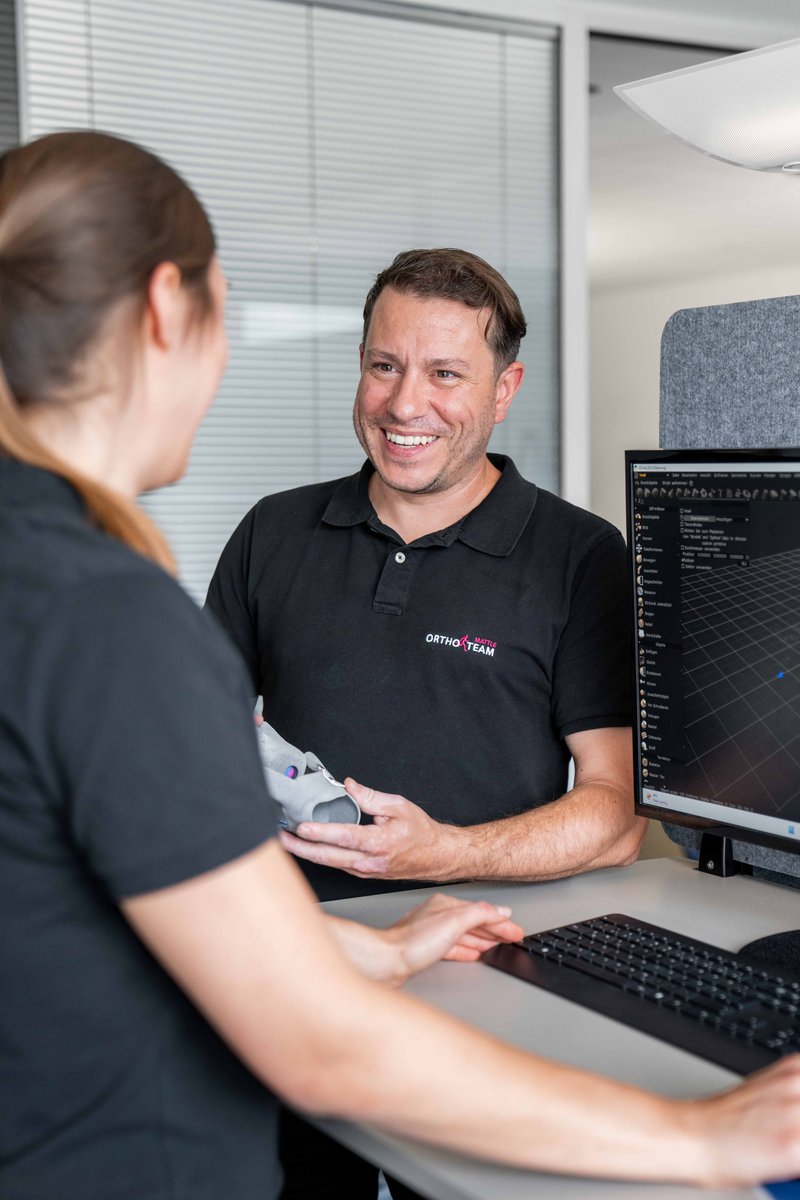 Dimitri Mattle, Geschäftsleiter ORTHO-TEAM Mattle in Solothurn