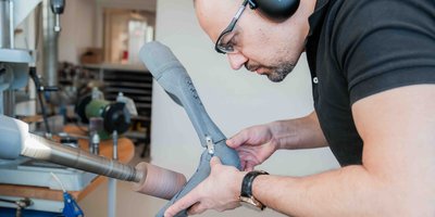 Produktion einer Orthese