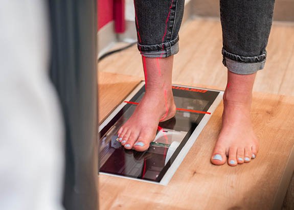 ORTHO-TEAM Flip Flops nach Mass Abdruck