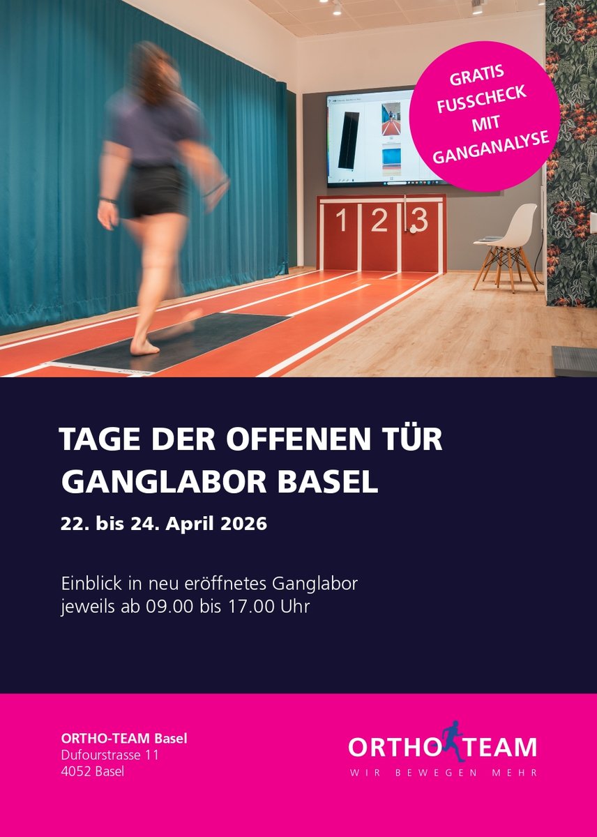 Tage der offenen Tür im Ganglabor Basel
