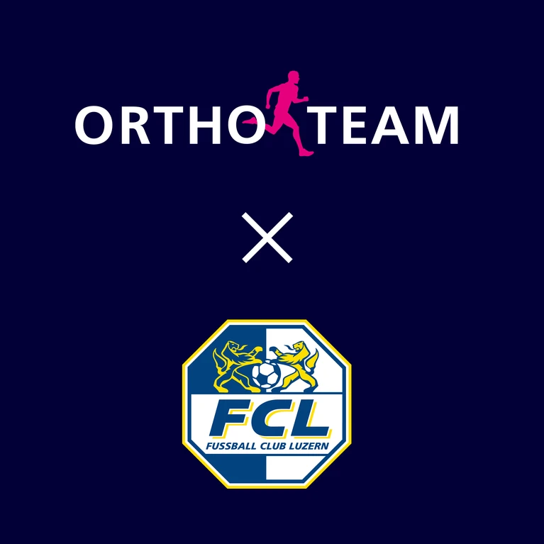 FCL Luzern Logo und ORTHO-TEAM